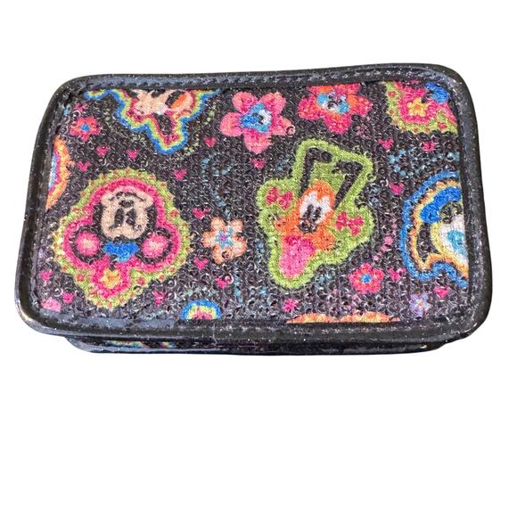 Disney Parks Mickey and Friends Sequin Wallet Wristlet - Picture 2 of 4